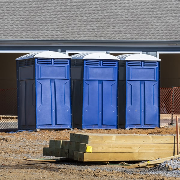how do you dispose of waste after the portable toilets have been emptied in St Helen